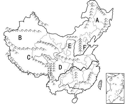 中國地理填圖|中國地形